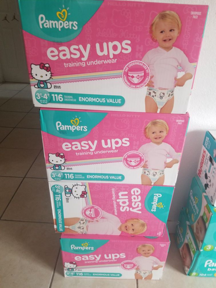 Pampers pull ups 3t-4t