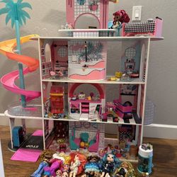 lol Dream House With LOL’s, OMG’s, Mini Brands