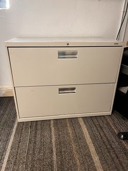 2 Hon Office File Cabinets