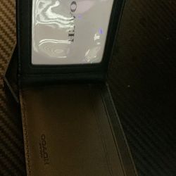 Black Coach Wallet