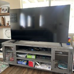 TV Stand 70” Storage Cabinets 