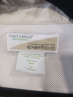 ExOfficio Insect Shield Women's Jacket Medium Bone