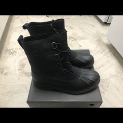 Brand New SOREL Portzma Boot Men’s  Size 12.   Carhartt Patagonia Nike Jordan Sneakers Weights Bikes Giants Jets Mets Knicks Yankees Jersey Jacket 