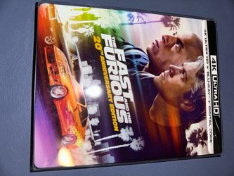 The Fast and the Furious 20th Anniversary Edition 4K Ultra HD + Blu-ray