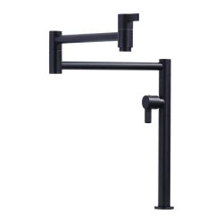 Solid Brass Deck Mount Pot Filler Faucet