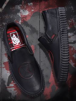 Vans Classic Slip On (Marvel) "Black Widow" Women's 5.5