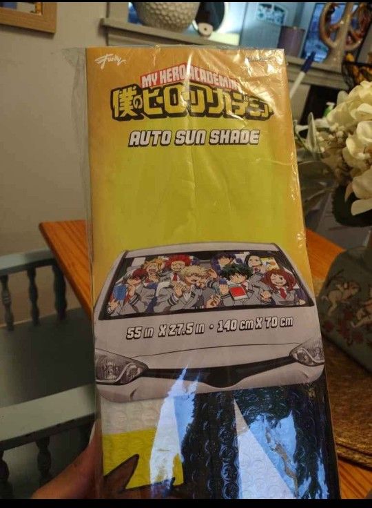 My Hero Academia Auto Sun Shade