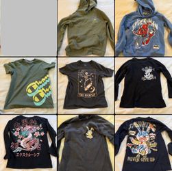 Kids Clothing Bundle – 6 Mixed Tops (6y-7y)
