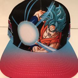 Dragonball Z GOKU Pink SnapBack Hat. Brand New. One Size Fits All