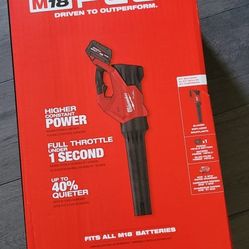 Milwaukee M18 FUEL Blower with Battery and Charger 