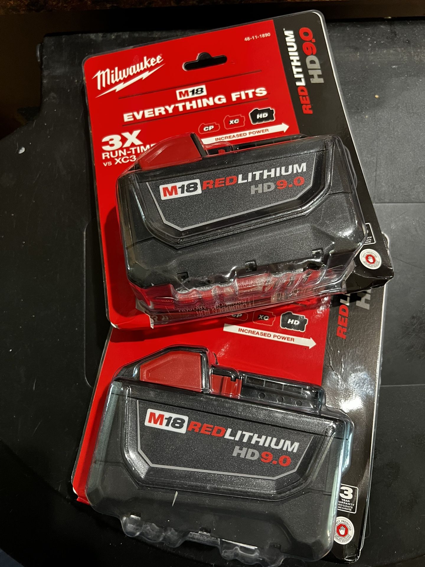 Milwaukee M 18 red lithium HD 9.0
