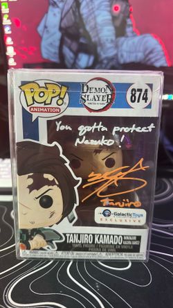 Signed Tanjiro Funko Pop