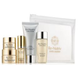 NIB Estée Lauder Re-NutriV Limited Edition 6 Pcs The Secret Of Infinite Beauty Ultimate Lift Regenerating Youth Discovery Set  