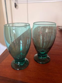 Two matching glasses