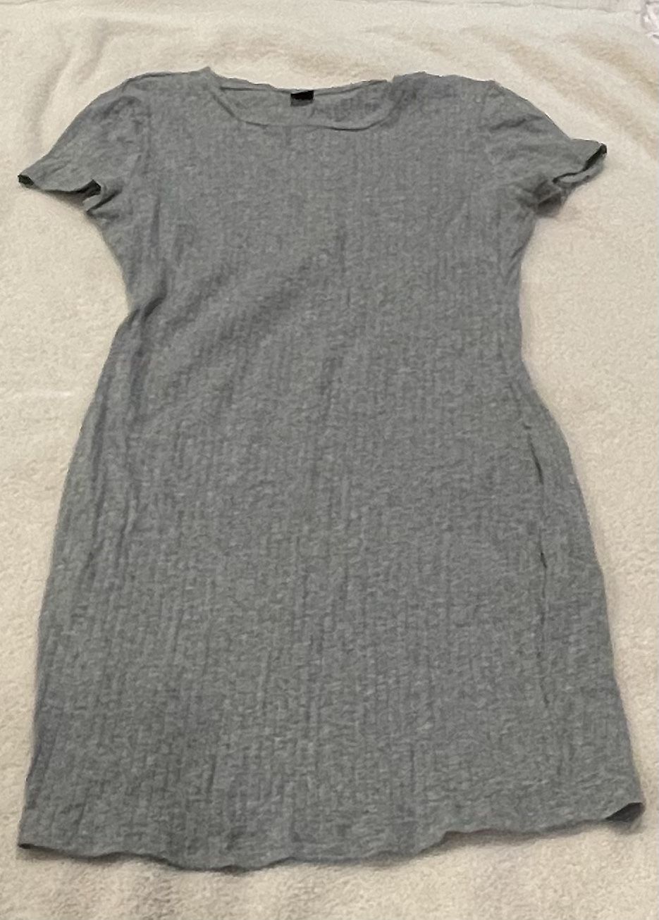Gray Bodycon Dress