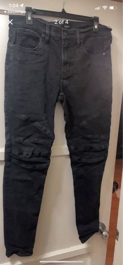 Hudson Biker Style Skinny Jeans Size 34