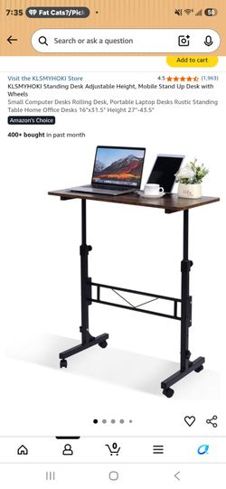 Adjustable Height Standing Desk