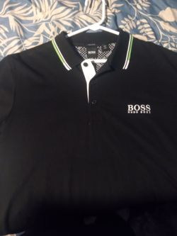 Hugo boss black polo sz L