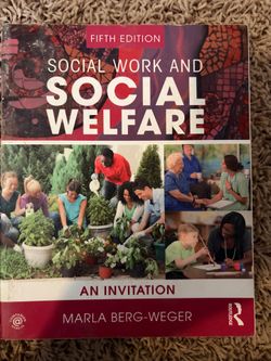 Social Work and Social Welfare An Invitation (New Directions in Social Work) Fifth Edition Book