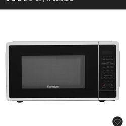 Kenmore 1000W Countertop Microwave White: 1.1 Cu Ft, Child Lock, 10 Power Levels, Digital Display, Express Cook, Defrost