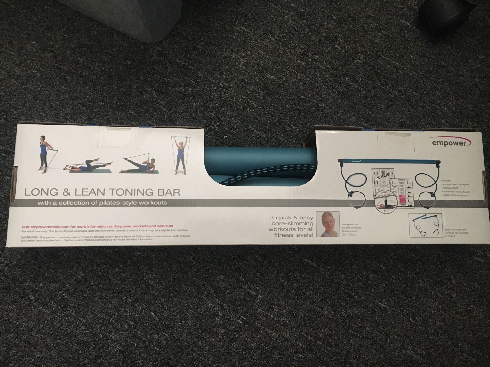 Empower Pilates Yoga Portable Resistance Band and Toning Bar Home Gym for Sale in El Paso TX OfferUp