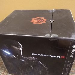 Gears of war 3 epic statue and artbook