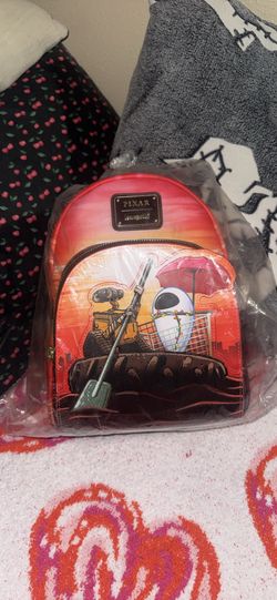 Loungefly Disney Pixar Moments Wall-E Date Night Mini Backpack in faux leather