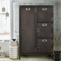 Vintage Style Locker Cabinet