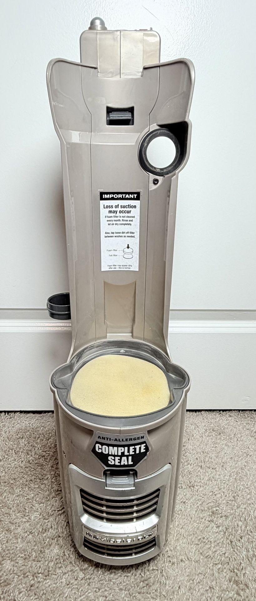 Housing with motor assembly vacuum cleaner Shark model NV70 31