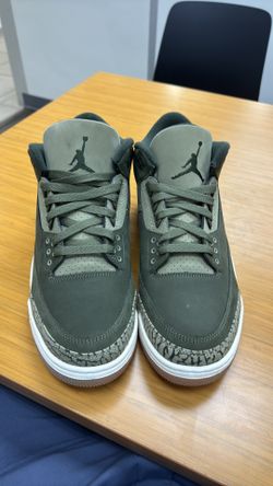 Nike air Jordan retro 3 family affair green size 10.5