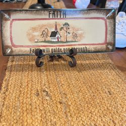 Faith sign with Stand