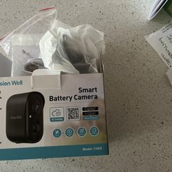 Vision, well smart battery home security camera