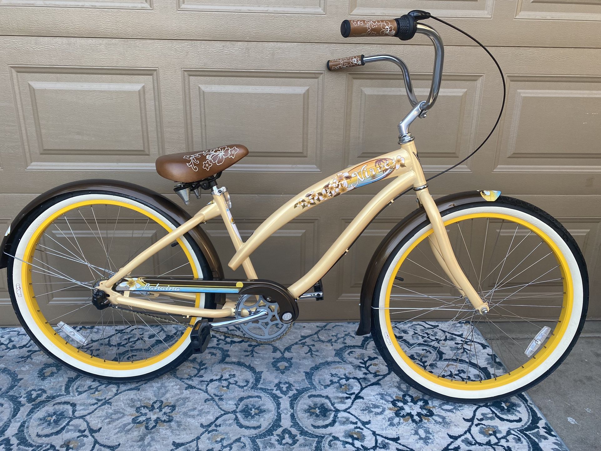 Nirve Lahaina 3 Speed Beach Cruiser 