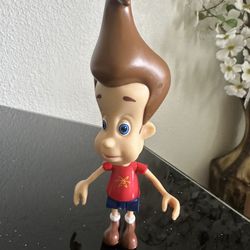 Vintage 2001 Mattel Nickelodeon Mega Grip Jimmy Neutron