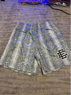 Eric Emanuel (black on snake skin logo) shorts