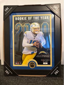 Justin Herbert Rookie of the Year Limited Edition Coin