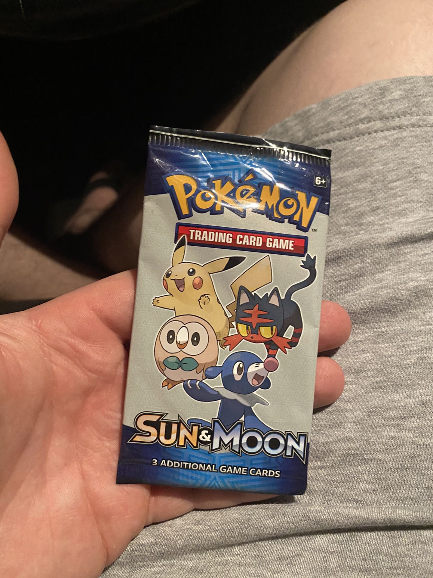 Unopened Pokemon Promo Sun&moon Pack +3 Cards