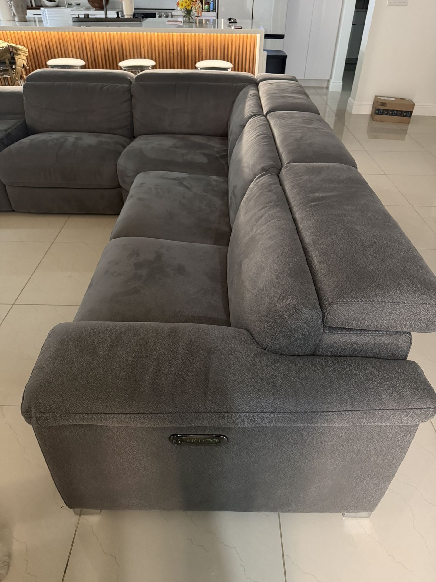 Electric Recycling Sectional And Coffee Table 