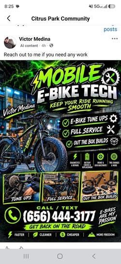 Mobile E-Bike service