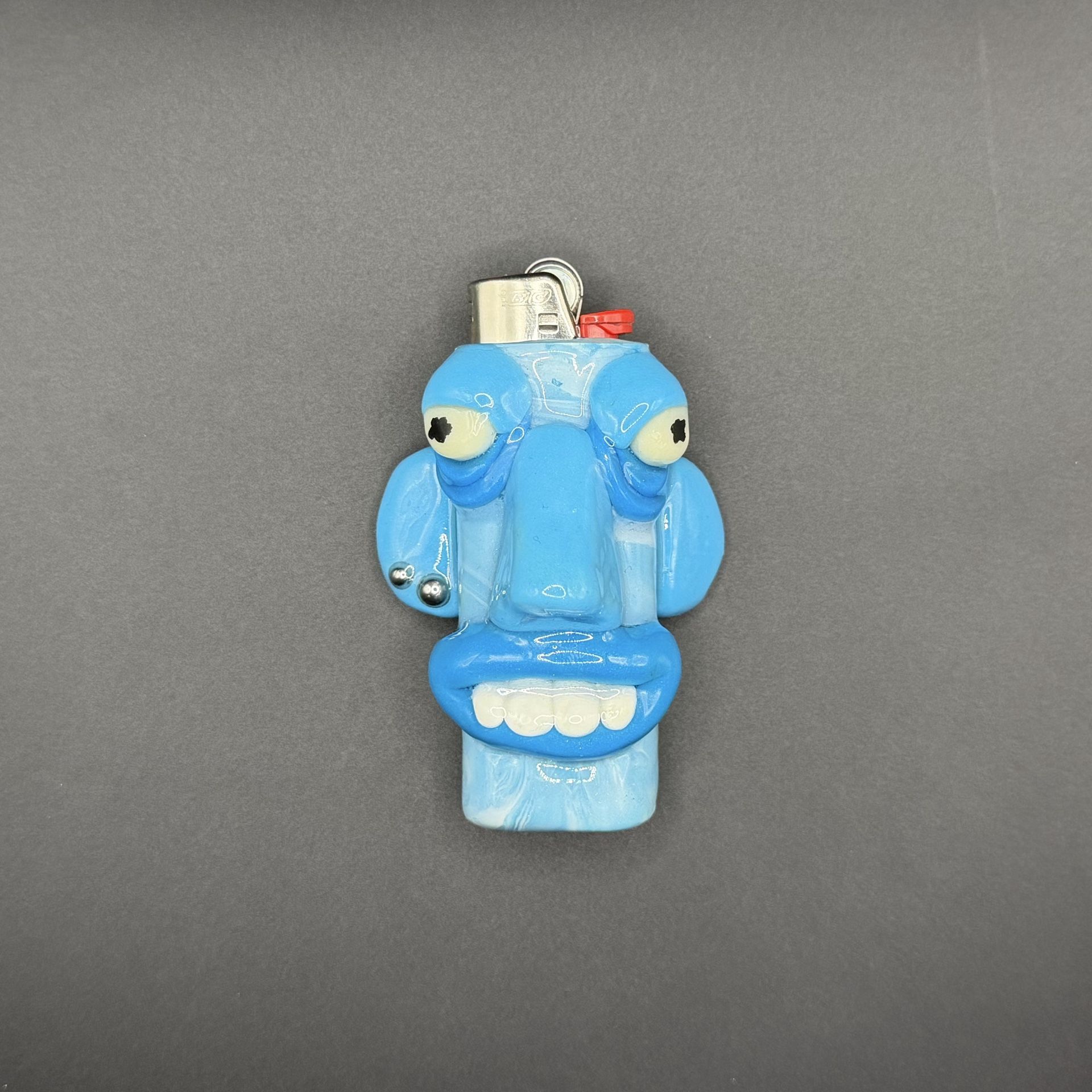 Blue Swirl Lighter Cover