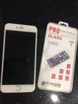 iPhone 6, and 6 plus tempered glass screen protector $5