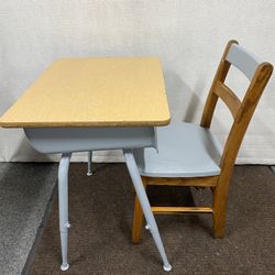 School Desk And Chair