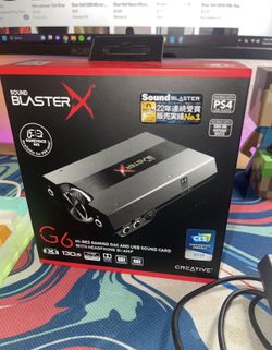 SoundBlasterX G6