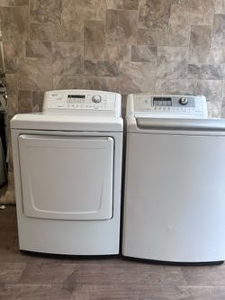 LG washer and dryer laundry