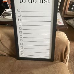 Dry Erase Board 