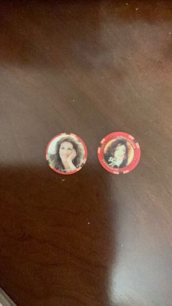 Las Vegas coins. 1 of Celine Dion and 1 of Gloria Estefan. $15 for both.