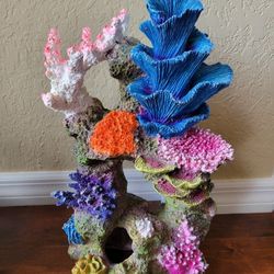 3 Pieces Coral Fish tank Coral LARGE CORAL FISH Decor 