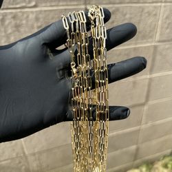 Gold Plated Needle Chain Bundle