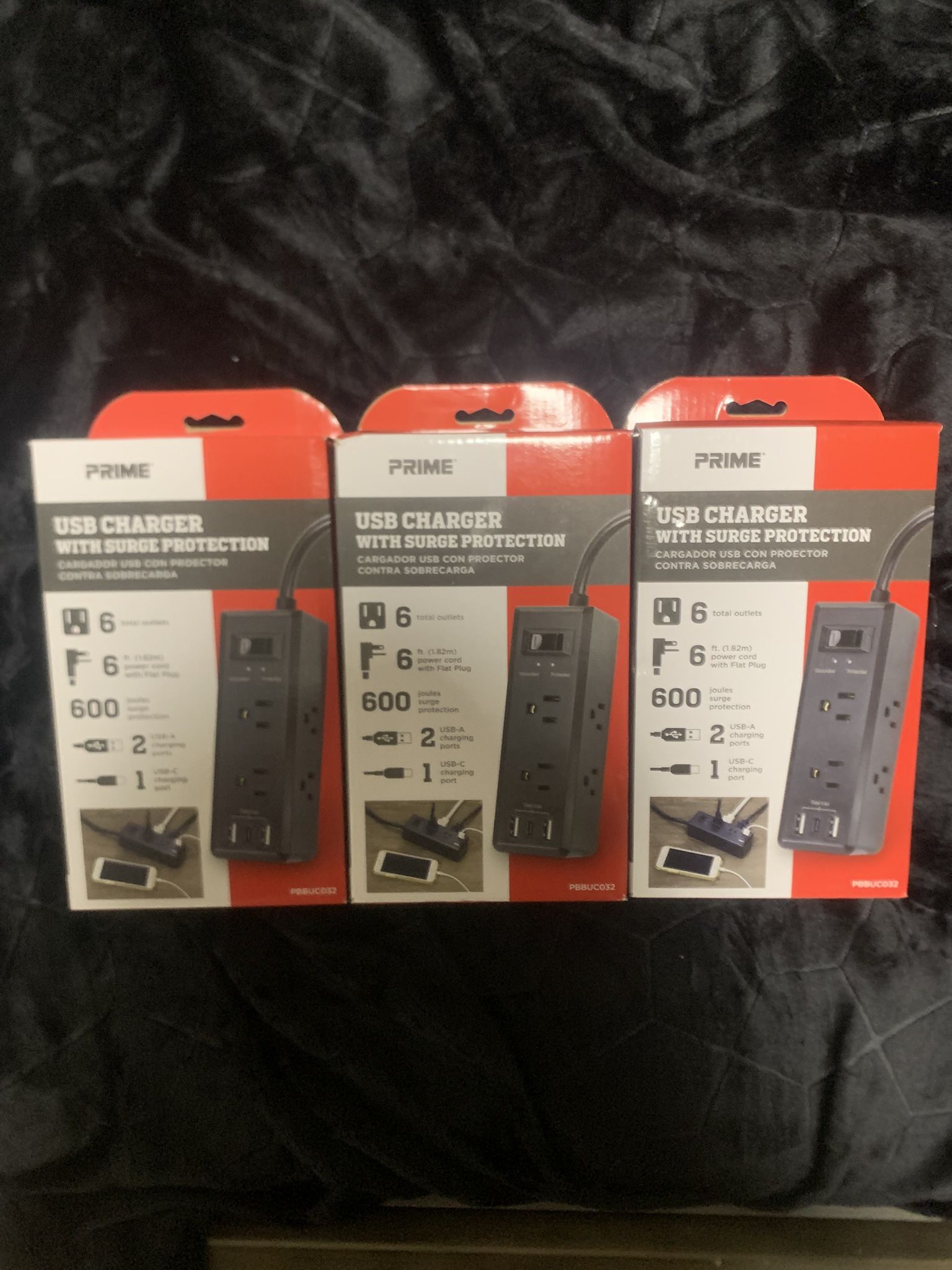 USB Charger Extension Cords/Power Strips- BRAND NEW NEVER OPENED