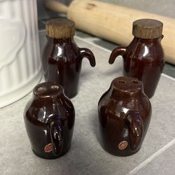 Vintage salt,pepper,oil and vinegar